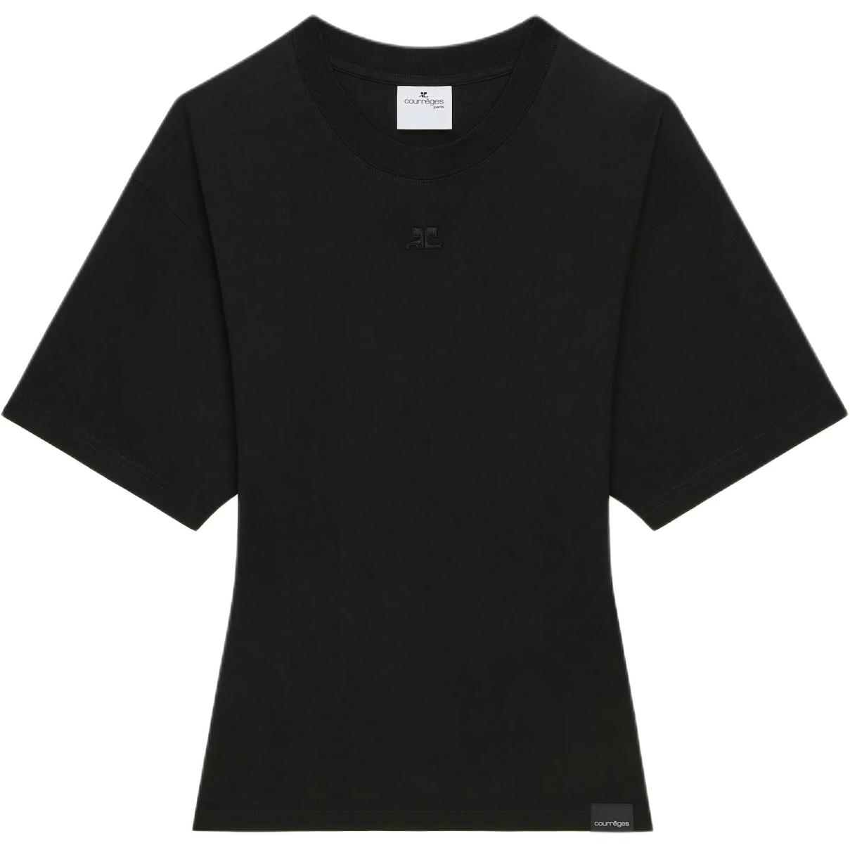 Футболка Courrèges с широкими рукавами и приталенной талией COURREGES, черный
Футболка Courrèges с широкими рукавами и приталенной талией COURREGES, черный