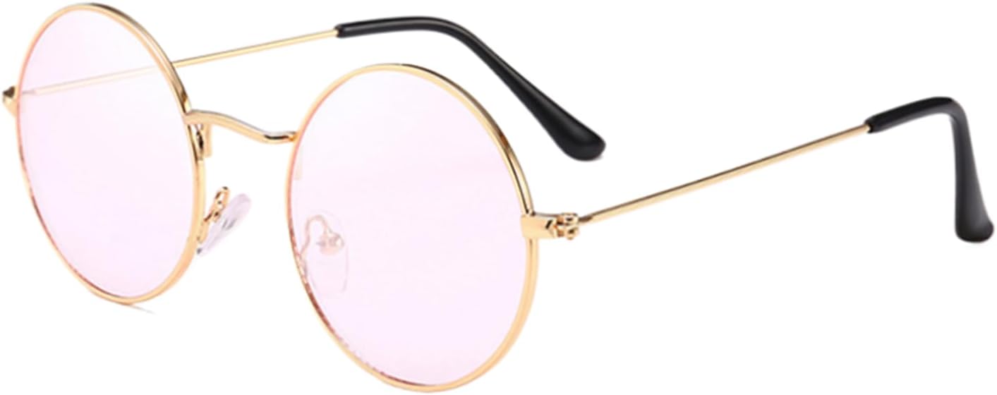 Солнцезащитные очки с защитой UV400 | Маленькие круглые панк-очки с желтыми линзами | для женщин и мужчин, для занятий спортом на открытом воздухе и вождения DSVIGF, C5 Pink
Солнцезащитные очки с защитой UV400 | Маленькие круглые панк-очки с желтыми линзами | для женщин и мужчин, для занятий спортом на открытом воздухе и вождения DSVIGF, C5 Pink