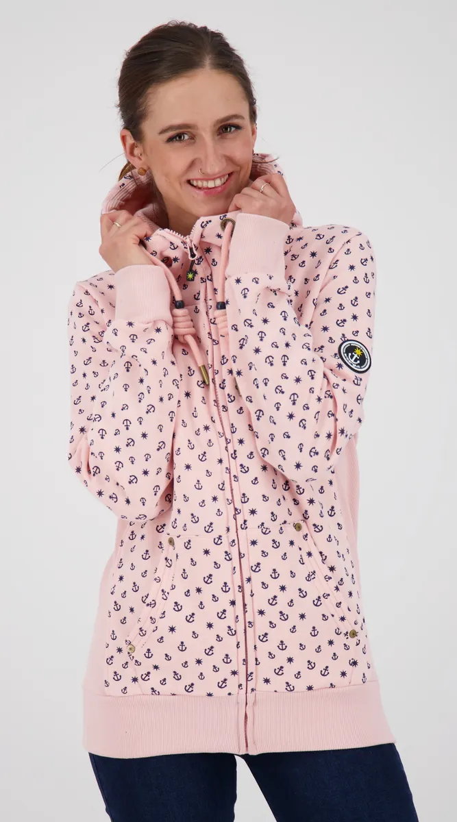 Толстовка DEPROC Active с капюшоном "ANCHORAGE Women", повседневного кроя оверсайз, красный 
Толстовка DEPROC Active с капюшоном "ANCHORAGE Women", повседневного кроя оверсайз, красный