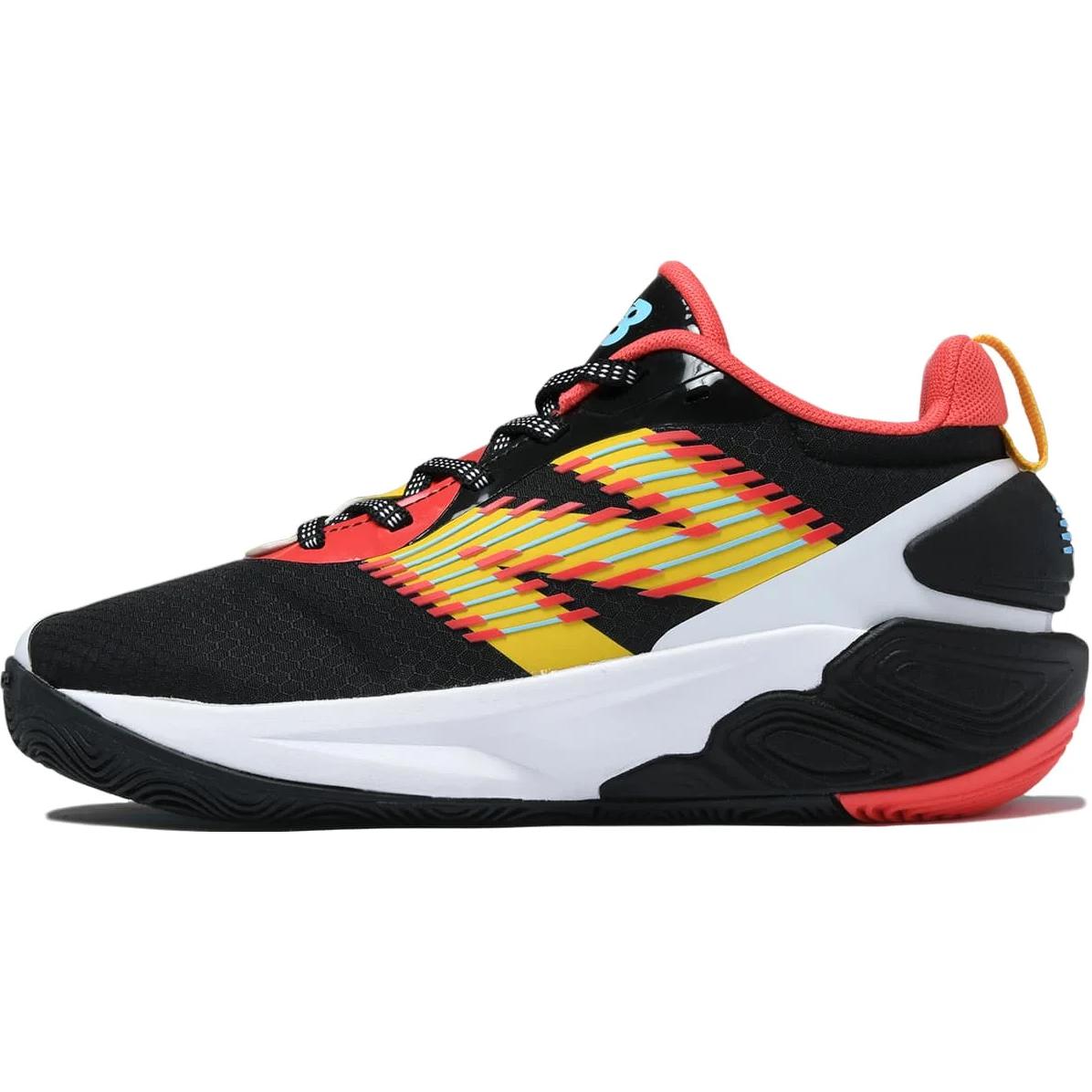 Низкие детские баскетбольные кроссовки для подростков New Balance, черный/красный/желтый 
Низкие детские баскетбольные кроссовки для подростков New Balance, черный/красный/желтый