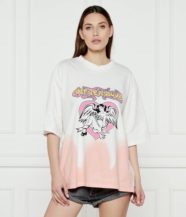 Футболка One Teaspoon Relaxed Fit с изображением ангела, экрю
Футболка One Teaspoon Relaxed Fit с изображением ангела, экрю