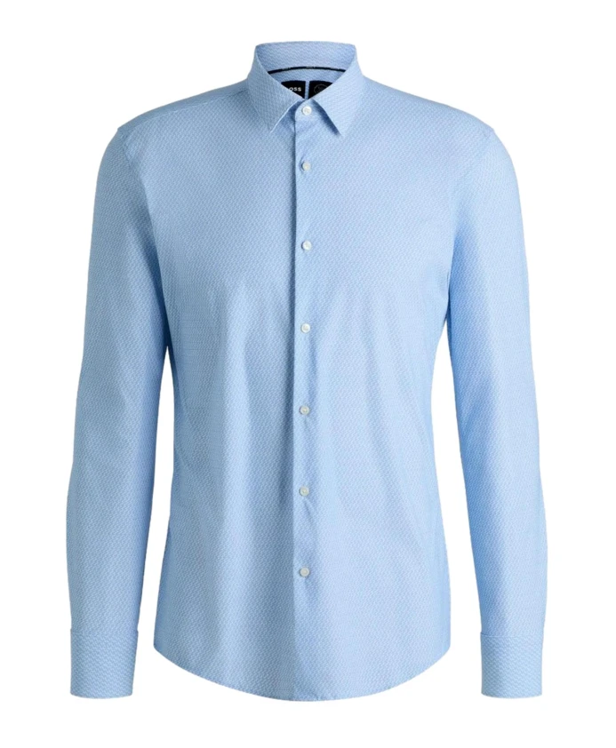 Рубашка приталенного кроя с принтом Hugo, синий
Рубашка приталенного кроя с принтом Hugo, синий