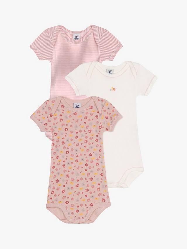 Детские боди с коротким рукавом в цветочек/полоску Petit Bateau, розовый/разноцветный
Детские боди с коротким рукавом в цветочек/полоску Petit Bateau, розовый/разноцветный