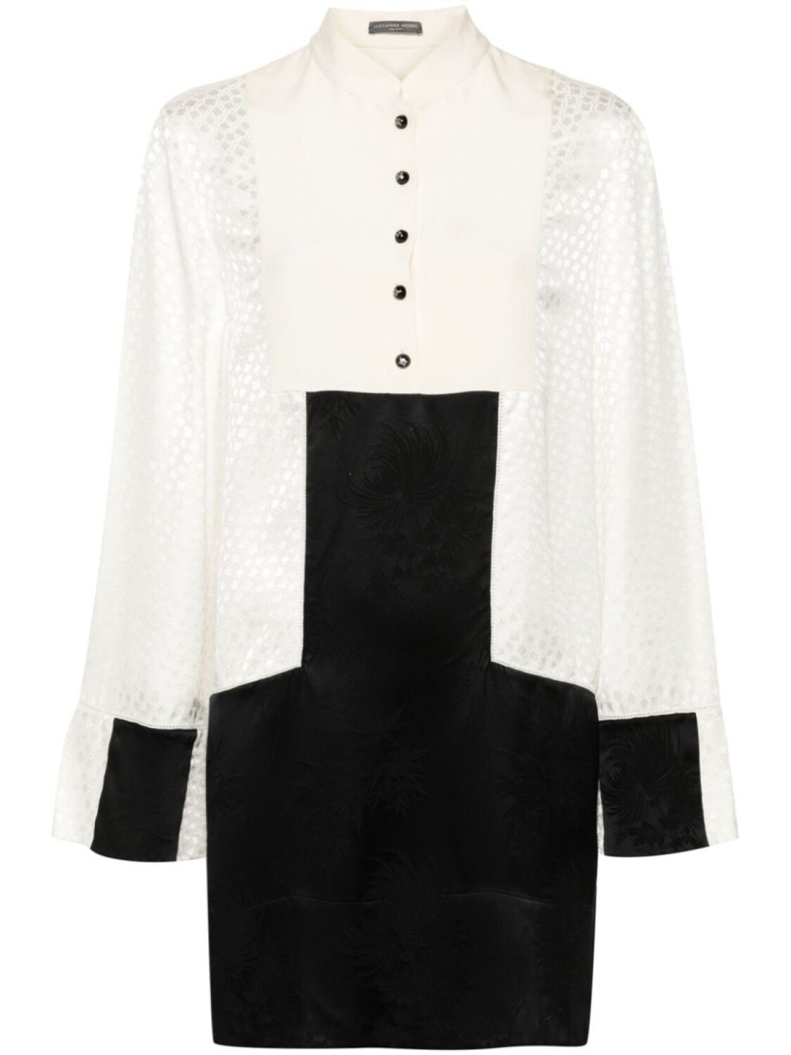 Alexander McQueen жаккардовое платье мини, черный
Alexander McQueen жаккардовое платье мини, черный