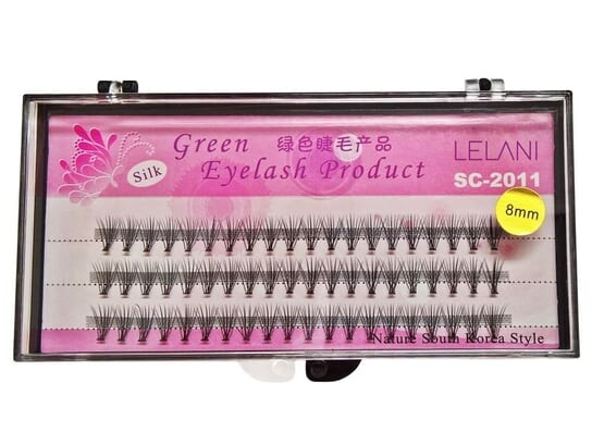 Шелковые ресницы Lelani в пучках, С-завиток 8мм, 60 шт.
Шелковые ресницы Lelani в пучках, С-завиток 8мм, 60 шт.