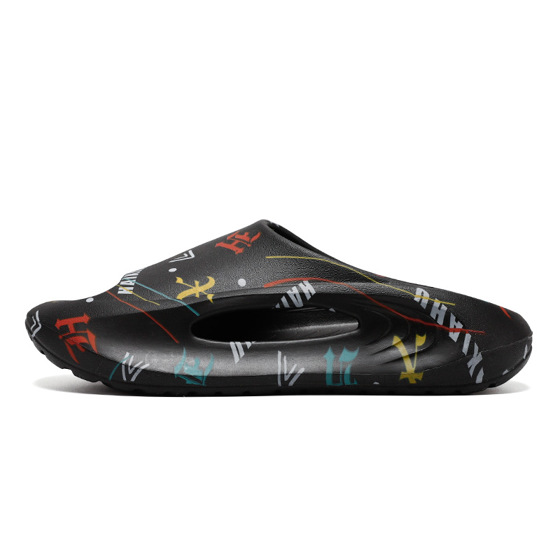 Подростковые детские шлепанцы EVA с противоскользящей подошвой и износостойкими подошвами для улицы CAMKIDS, черный 
Подростковые детские шлепанцы EVA с противоскользящей подошвой и износостойкими подошвами для улицы CAMKIDS, черный