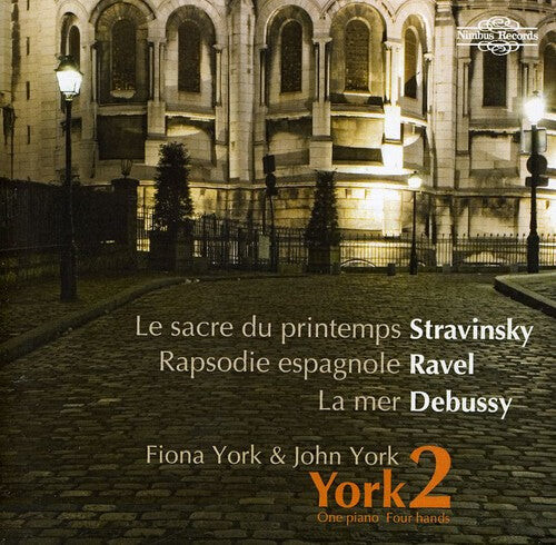CD диск York2 / Stravinsky / Ravel / Debussy: One Piano Four Hands
CD диск York2 / Stravinsky / Ravel / Debussy: One Piano Four Hands