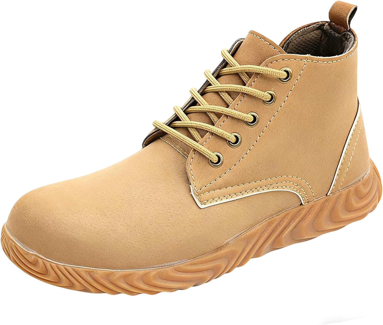 Мужские замшевые туфли с толстой подошвой и стальным носком, повседневные, удобные, с закругленным носком, противоскользящие защитные обувь для улицы, для работы на стройке, сварочные ботинки Nxnbhsl, хаки
Мужские замшевые туфли с толстой подошвой и стальным носком, повседневные, удобные, с закругленным носком, противоскользящие защитные обувь для улицы, для работы на стройке, сварочные ботинки Nxnbhsl, хаки