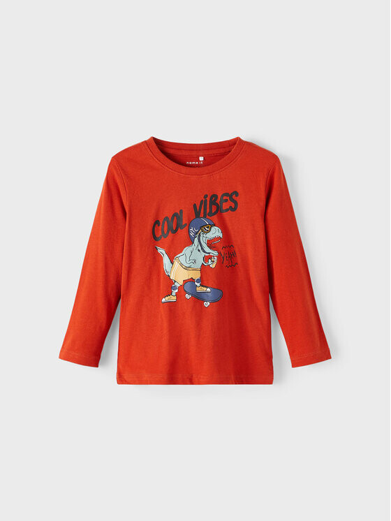 Блуза стандартного кроя Name It, красный
Блуза стандартного кроя Name It, красный