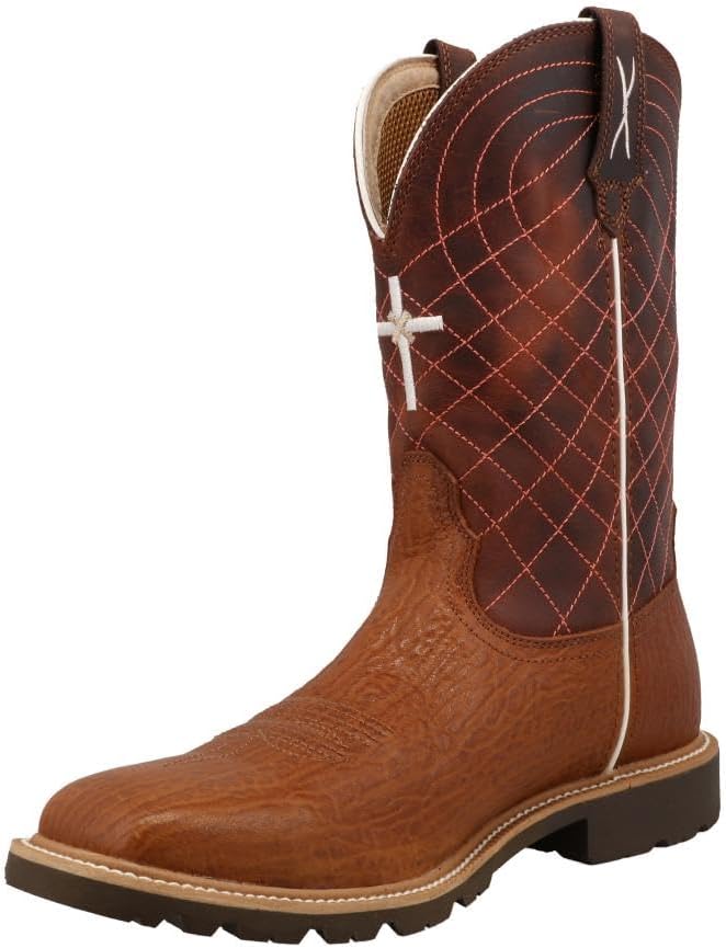 Мужские технические вестерн-сапоги Twisted X с широким квадратным носком - Mxtp006, Umber
Мужские технические вестерн-сапоги Twisted X с широким квадратным носком - Mxtp006, Umber