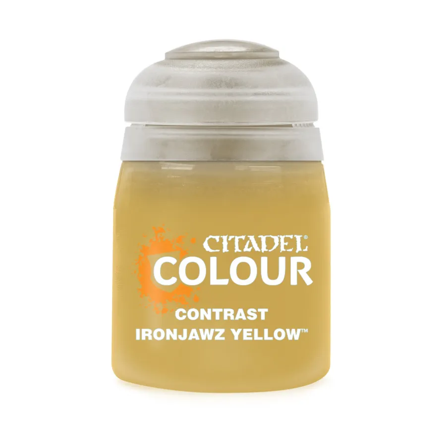Железнозуб Желтый, Citadel Paints - Contrast - 2022 Range
Железнозуб Желтый, Citadel Paints - Contrast - 2022 Range