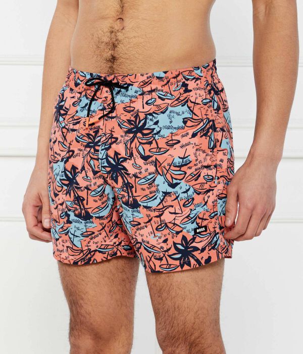 Шорты для плавания Willow Regular fit Boss, оранжевый 
Шорты для плавания Willow Regular fit Boss, оранжевый