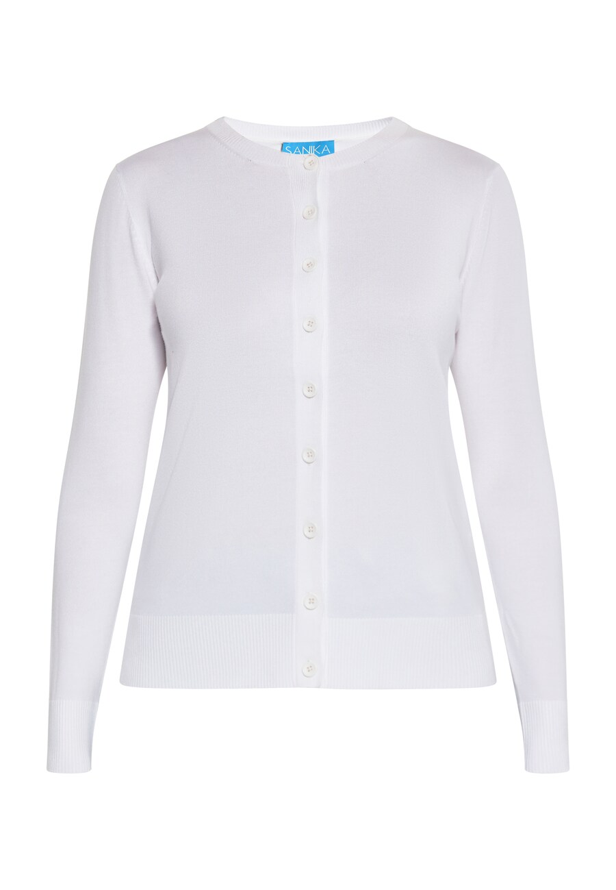 Вязаный кардиган SANIKA, белый 
Вязаный кардиган SANIKA, белый