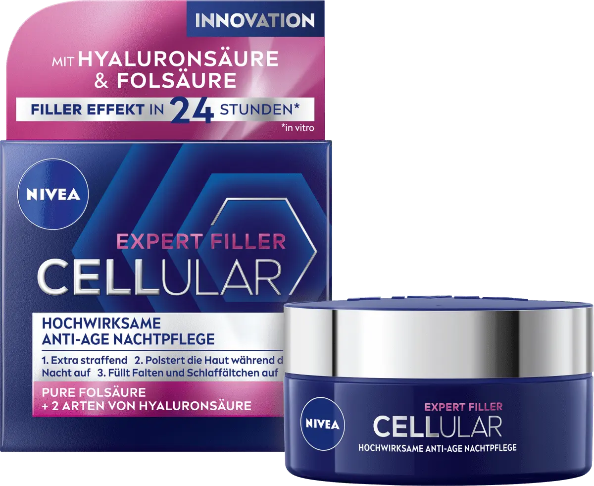 Ночной крем Anti Age Cellular Expert Filler 50 мл NIVEA
Ночной крем Anti Age Cellular Expert Filler 50 мл NIVEA