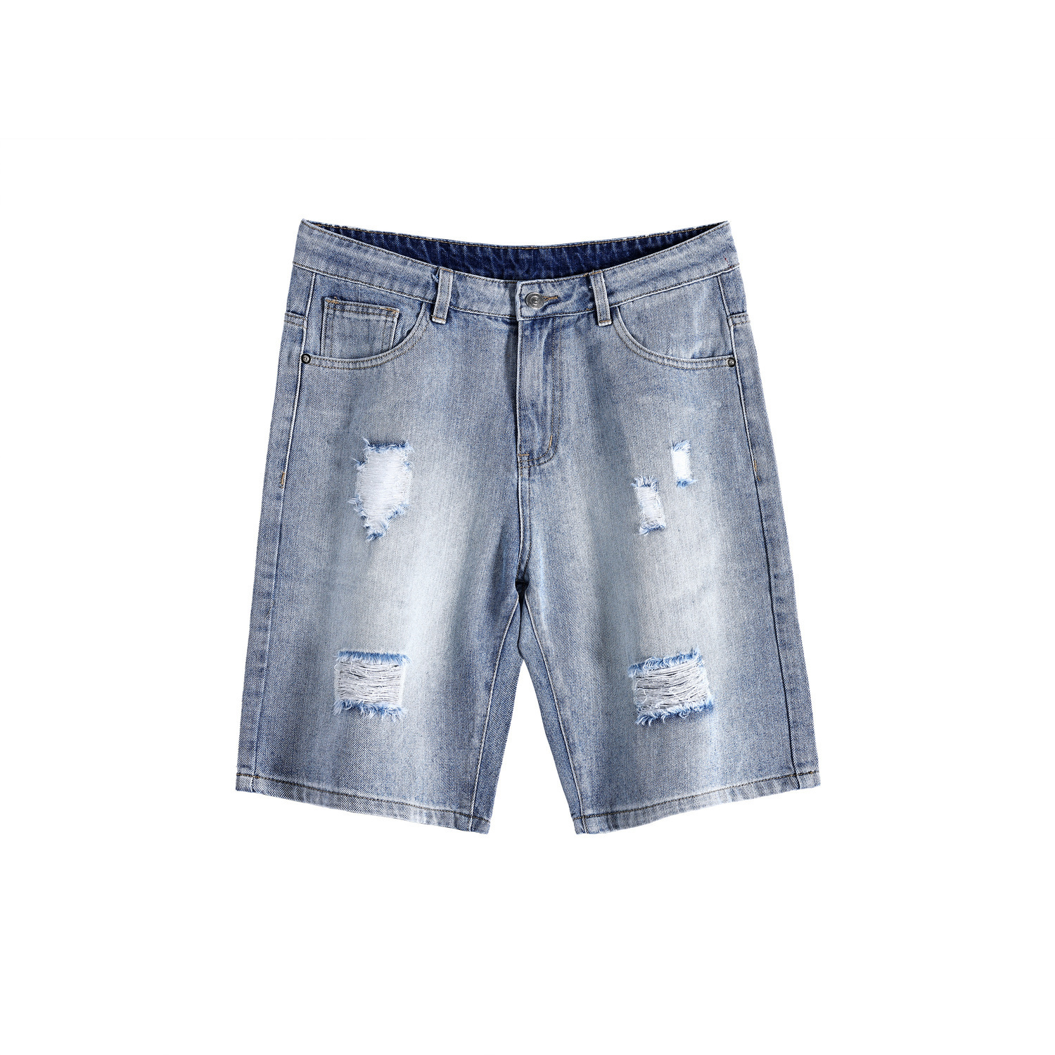 Джинсовые шорты унисекс FUERZA, светло-голубой
Джинсовые шорты унисекс FUERZA, светло-голубой