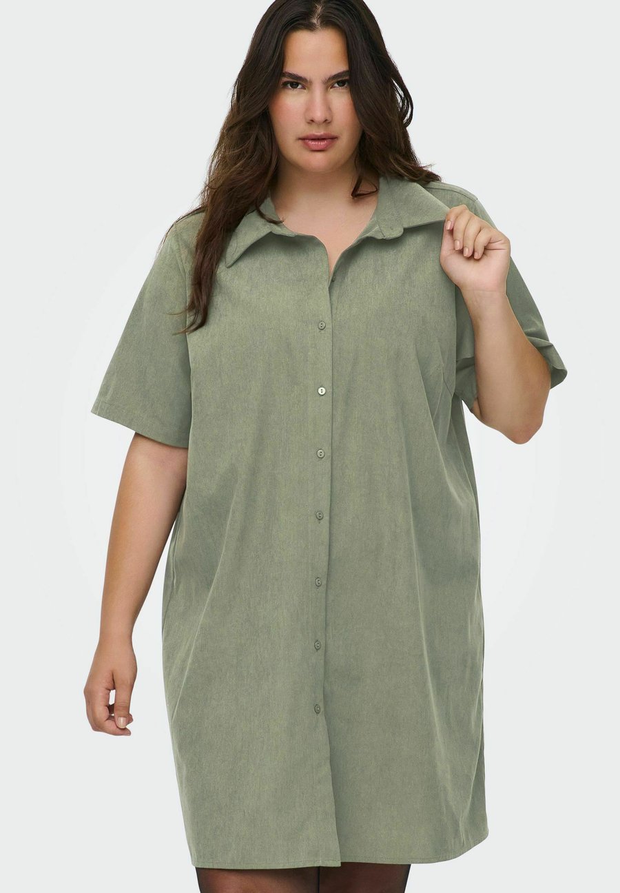 Платье ONLY Carmakoma Shirt dress, Khaki
Платье ONLY Carmakoma Shirt dress, Khaki