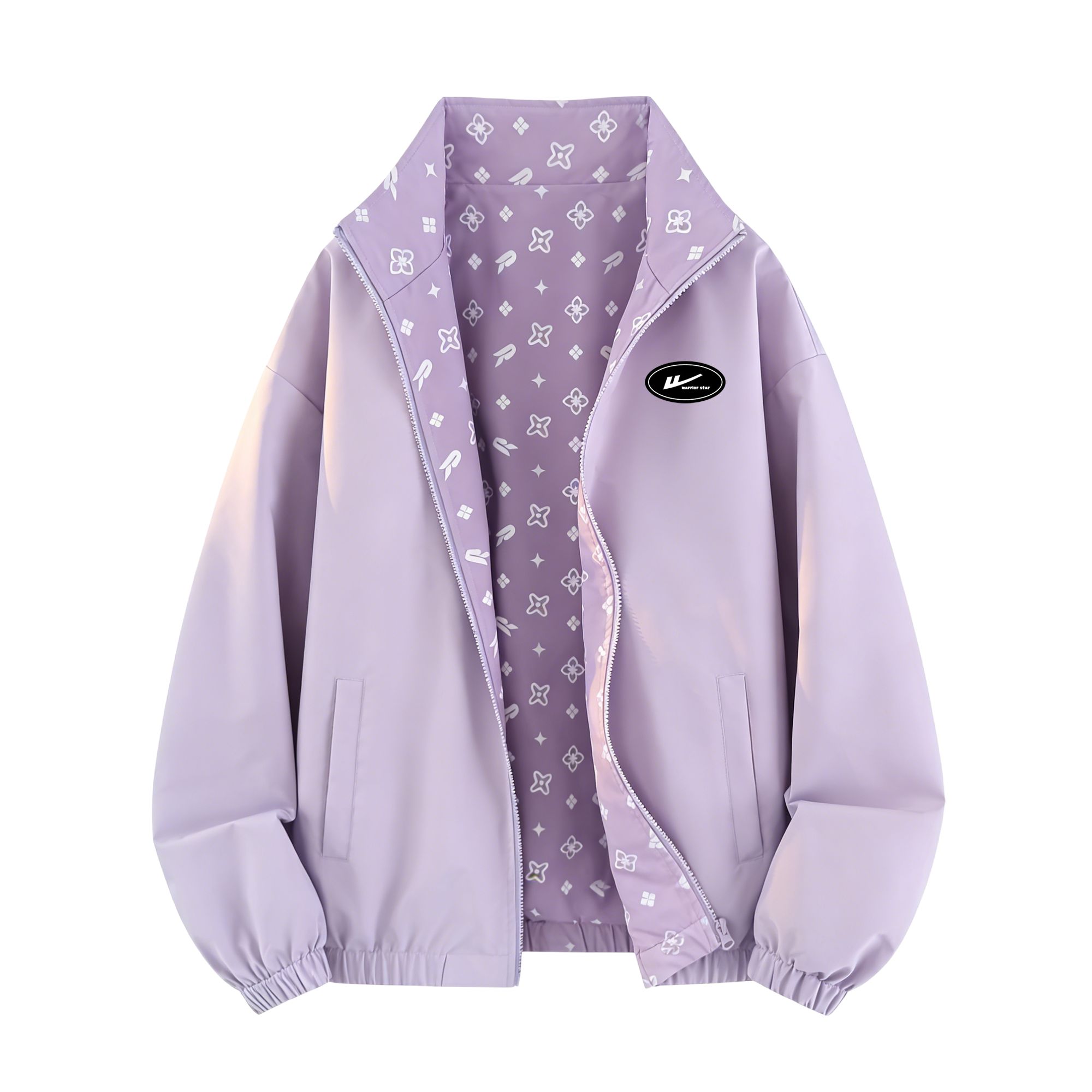 Куртка женская Stand Collar Moderate Reversible WARRIOR, розовый фиолетовый (reversible diy badge)
Куртка женская Stand Collar Moderate Reversible WARRIOR, розовый фиолетовый (reversible diy badge)