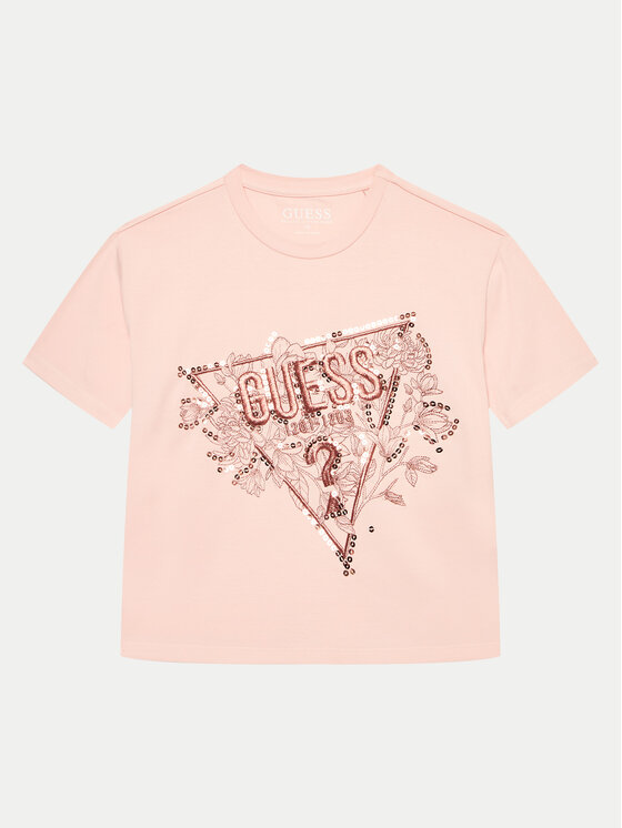 Футболка boxy fit J4YI30 K6YW4 Guess, розовый
Футболка boxy fit J4YI30 K6YW4 Guess, розовый