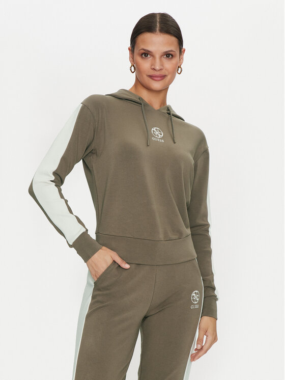 Свитшот relaxed fit Elea V4YQ02 KCDN0 Guess, хаки
Свитшот relaxed fit Elea V4YQ02 KCDN0 Guess, хаки