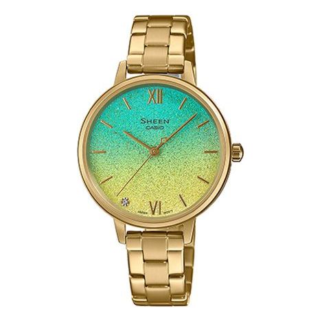 Casio SHEEN Universe Starry Sky Subject Stylish Simplicity Thin And Light Watch Gradient Gold Analog
Casio SHEEN Universe Starry Sky Subject Stylish Simplicity Thin And Light Watch Gradient Gold Analog