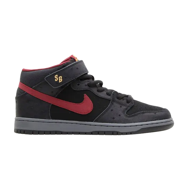 Кроссовки Nike Dunk Mid Pro Sb, черный
Кроссовки Nike Dunk Mid Pro Sb, черный