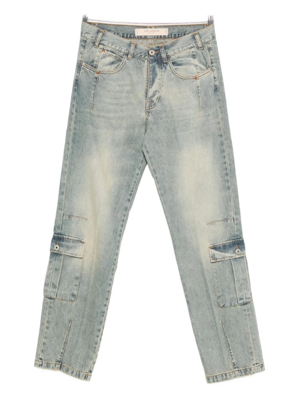 Джинсы-карго с эффектом потертостей Yes London, синий
Джинсы-карго с эффектом потертостей Yes London, синий