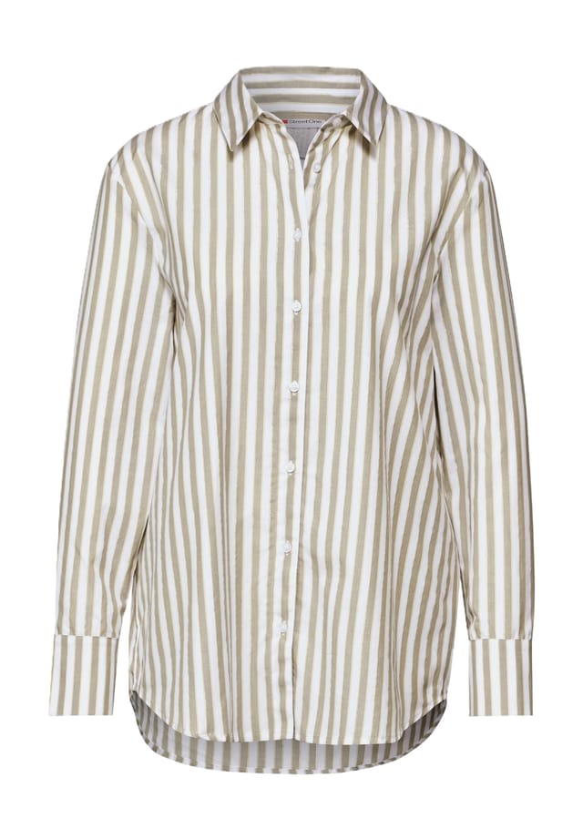 Блузка-Рубашка с блестящими нитями Street One, бежевый
Блузка-Рубашка с блестящими нитями Street One, бежевый