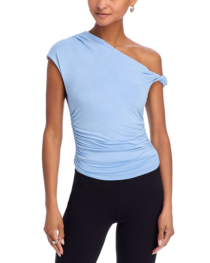 Топ с одним плечом FORE, синий
Топ с одним плечом FORE, синий