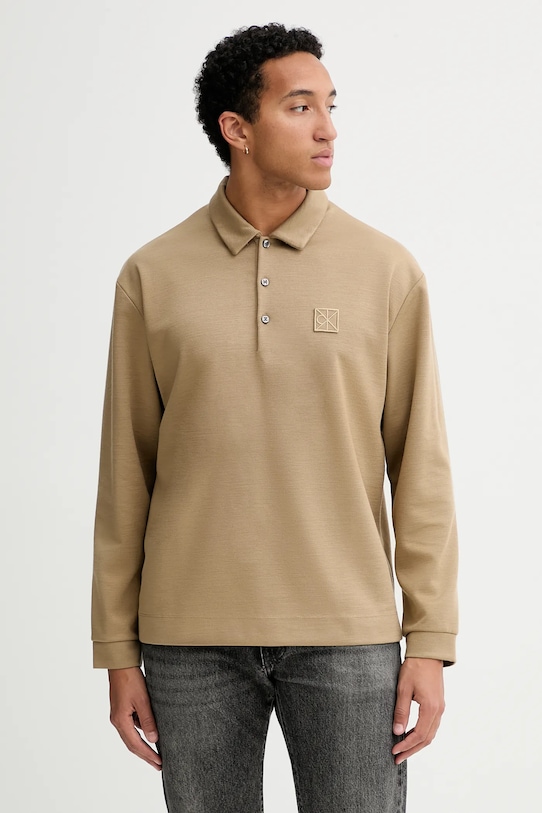 Лонгслив с шерстью Calvin Klein, зеленый
Лонгслив с шерстью Calvin Klein, зеленый