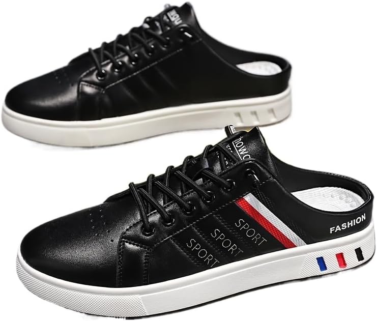 Модные мужские слипоны для весны и лета, повседневные туфли для дома и прогулок на улице, кроссовки-луферы с нескользящей подошвой, удобные для походов/трекинга, без задника Azttoztto, черный
Модные мужские слипоны для весны и лета, повседневные туфли для дома и прогулок на улице, кроссовки-луферы с нескользящей подошвой, удобные для походов/трекинга, без задника Azttoztto, черный