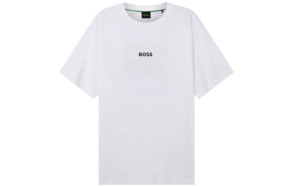 HUGO BOSS Мужская белая футболка с коротким рукавом, Белый, HUGO BOSS Мужская белая футболка с коротким рукавом
HUGO BOSS Мужская белая футболка с коротким рукавом, Белый, HUGO BOSS Мужская белая футболка с коротким рукавом