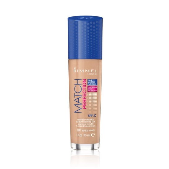 Адаптирующая кожу тональная основа 301 Warm Honey, Spf 20, 30 мл Rimmel, Match Perfection
Адаптирующая кожу тональная основа 301 Warm Honey, Spf 20, 30 мл Rimmel, Match Perfection