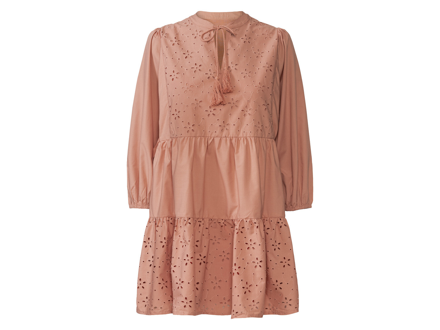 Женское платье esmara с модной вышивкой-люверсами, абрикос
Женское платье esmara с модной вышивкой-люверсами, абрикос