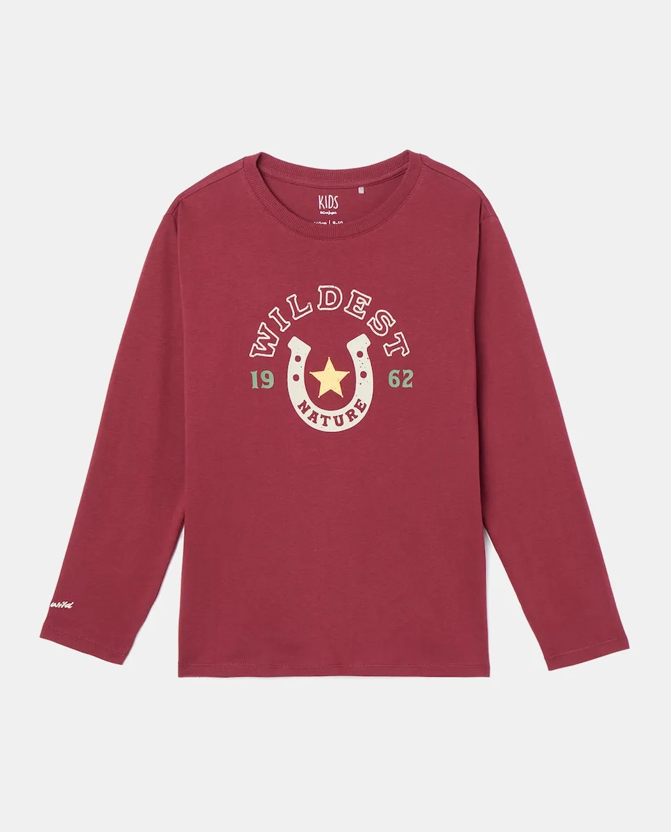 Детская футболка с длинным рукавом с вышивкой на рукаве Kids El Corte Inglés, розовый
Детская футболка с длинным рукавом с вышивкой на рукаве Kids El Corte Inglés, розовый