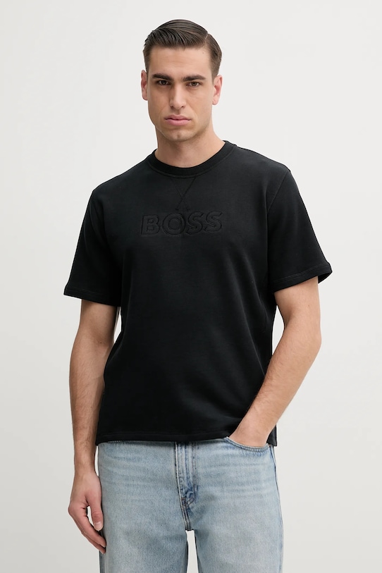 Футболка хлопковая lounge Boss, черный
Футболка хлопковая lounge Boss, черный