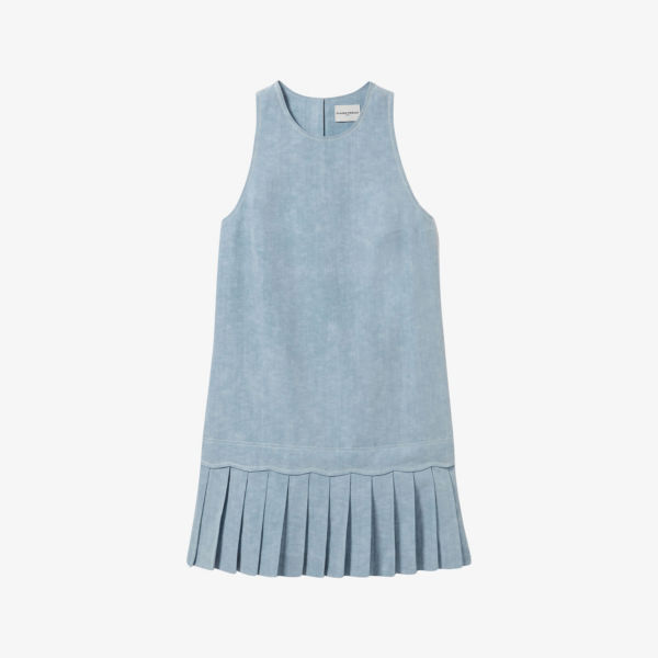 Платье мини Claudie Pierlot из денима с добавлением льна и плиссированным подолом, синий
Платье мини Claudie Pierlot из денима с добавлением льна и плиссированным подолом, синий