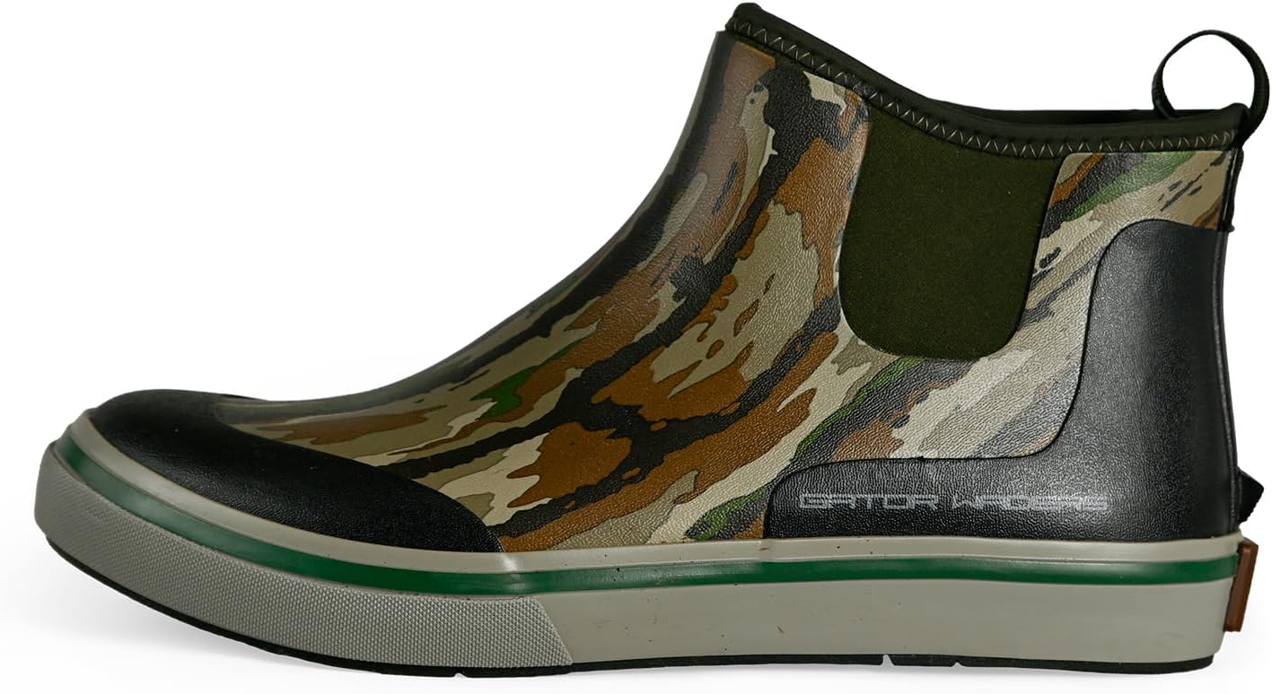 Мужские болотные сапоги Gator Waders - прочные водонепроницаемые ботинки до щиколотки с неопрена, устойчивые к скольжению, для кемпинга, рыбалки и походов, Realtree Original
Мужские болотные сапоги Gator Waders - прочные водонепроницаемые ботинки до щиколотки с неопрена, устойчивые к скольжению, для кемпинга, рыбалки и походов, Realtree Original