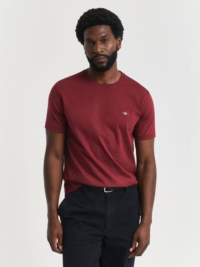 Хлопковая футболка Regular Fit с коротким рукавом Shield GANT, Plumped Red
Хлопковая футболка Regular Fit с коротким рукавом Shield GANT, Plumped Red