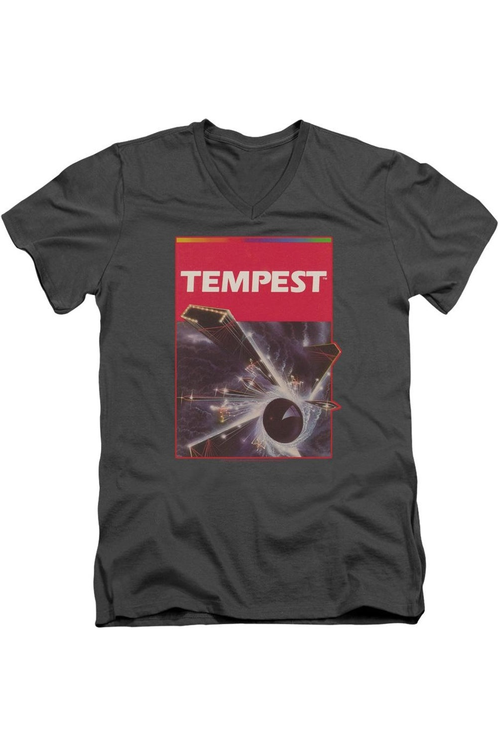Футболка Atari Tempest Box Art с коротким рукавом и V-образным вырезом для взрослых из хлопка премиум-класса Gildan, цвет charcoal
Футболка Atari Tempest Box Art с коротким рукавом и V-образным вырезом для взрослых из хлопка премиум-класса Gildan, цвет charcoal
