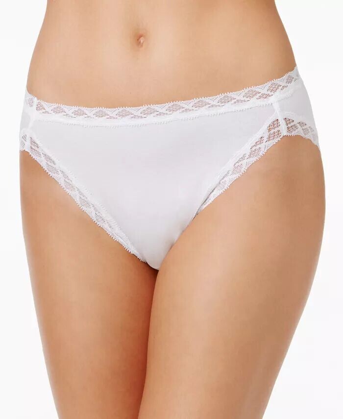 Хлопковые трусы французского кроя с кружевной отделкой Bliss 152058 Natori, белый
Хлопковые трусы французского кроя с кружевной отделкой Bliss 152058 Natori, белый