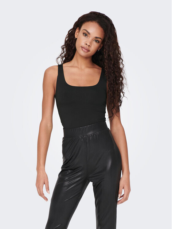 Топ стандартного кроя Only, черный
Топ стандартного кроя Only, черный