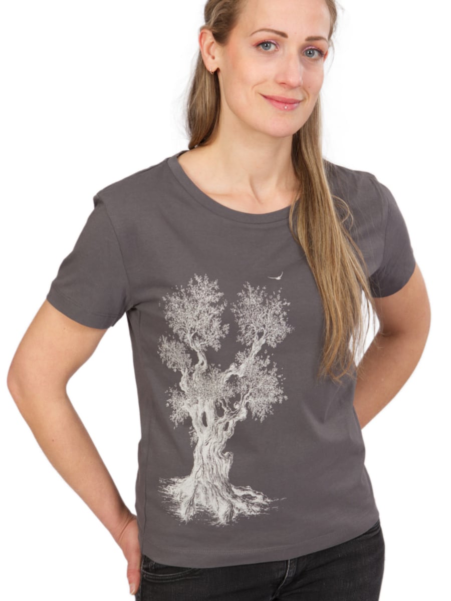 Рубашка оверсайз Life-Tree Olive Tree, антрацит
Рубашка оверсайз Life-Tree Olive Tree, антрацит