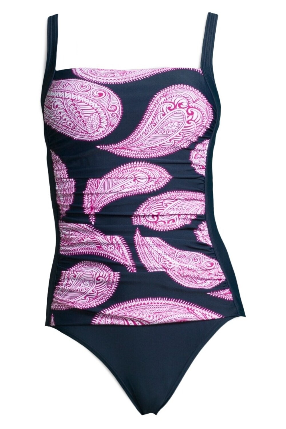 Корректирующий купальник с бюстгальтером-балконетом Lascana, синий
Корректирующий купальник с бюстгальтером-балконетом Lascana, синий