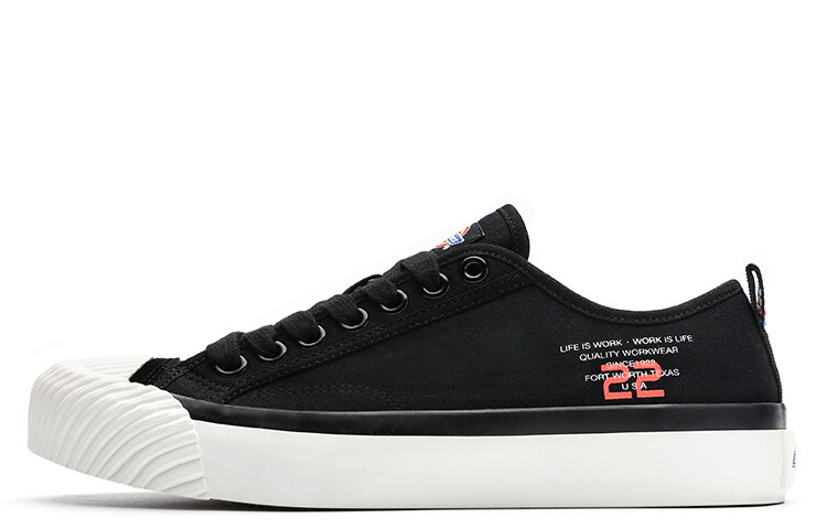 Мужские парусиновые туфли с низким верхом, черные/белые/зеленые Dickies
Мужские парусиновые туфли с низким верхом, черные/белые/зеленые Dickies