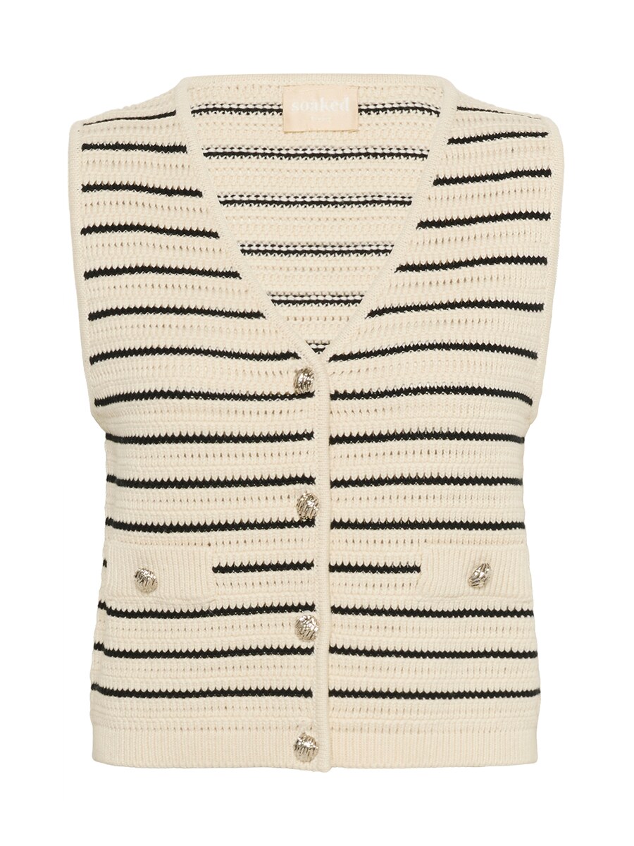 Вязаный жилет SOAKED IN LUXURY SLMadalena, белый
Вязаный жилет SOAKED IN LUXURY SLMadalena, белый