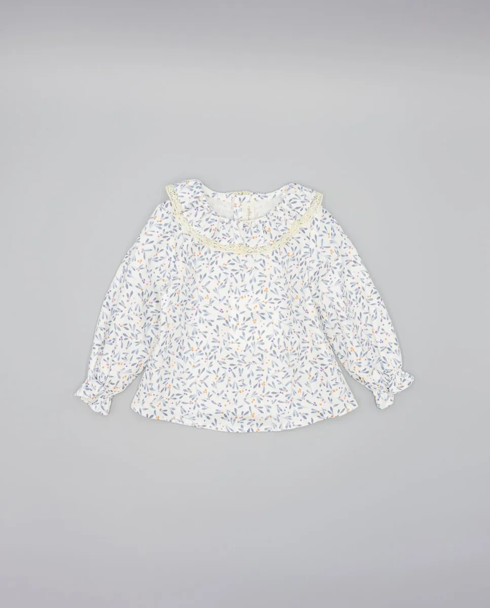 Детская рубашка с оборчатым воротником и кружевом Fina Ejerique, мультиколор
Детская рубашка с оборчатым воротником и кружевом Fina Ejerique, мультиколор