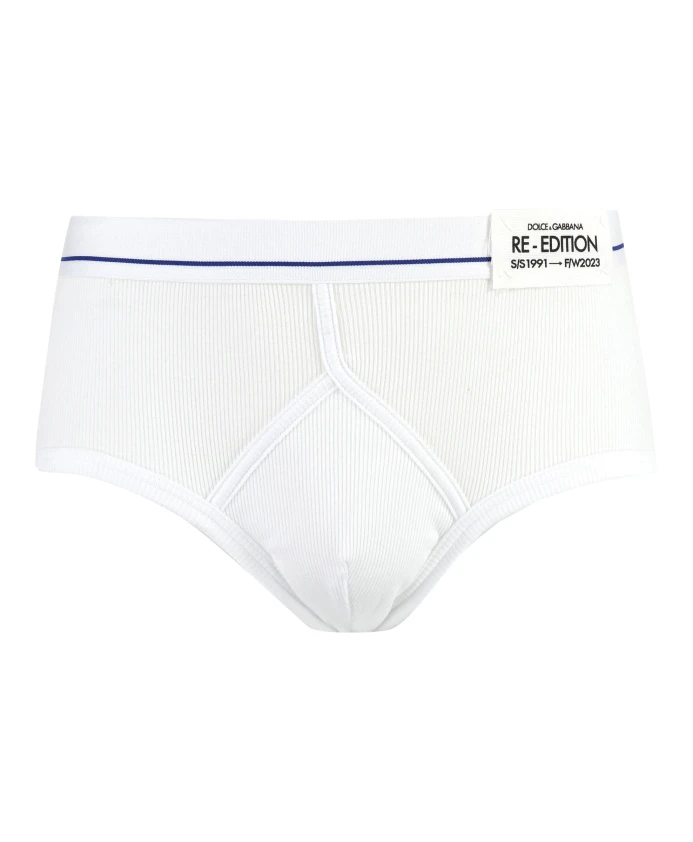 Хлопковые трусы в рубчик Dolce & Gabbana, белый
Хлопковые трусы в рубчик Dolce & Gabbana, белый