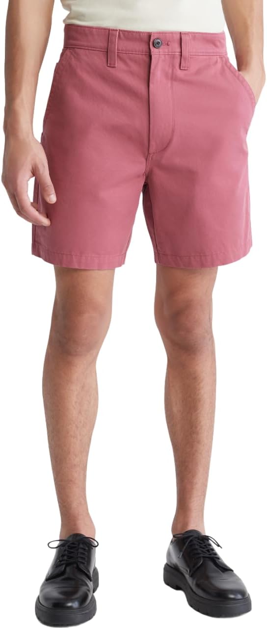 Мужские шорты-чиносы Calvin Klein Utility, Raspberry Blush
Мужские шорты-чиносы Calvin Klein Utility, Raspberry Blush