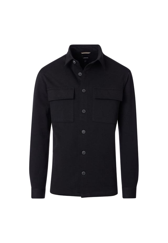 Простая рубашка куртка Venti, черный
Простая рубашка куртка Venti, черный