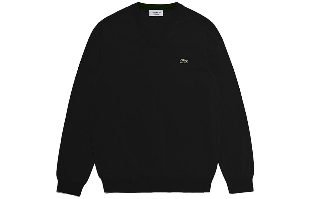Свитер мужской черный Lacoste, черный
Свитер мужской черный Lacoste, черный